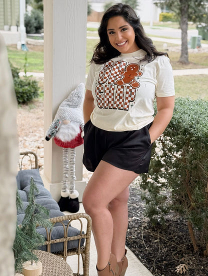 Oh Snap! Gingerbread Crewneck Tee