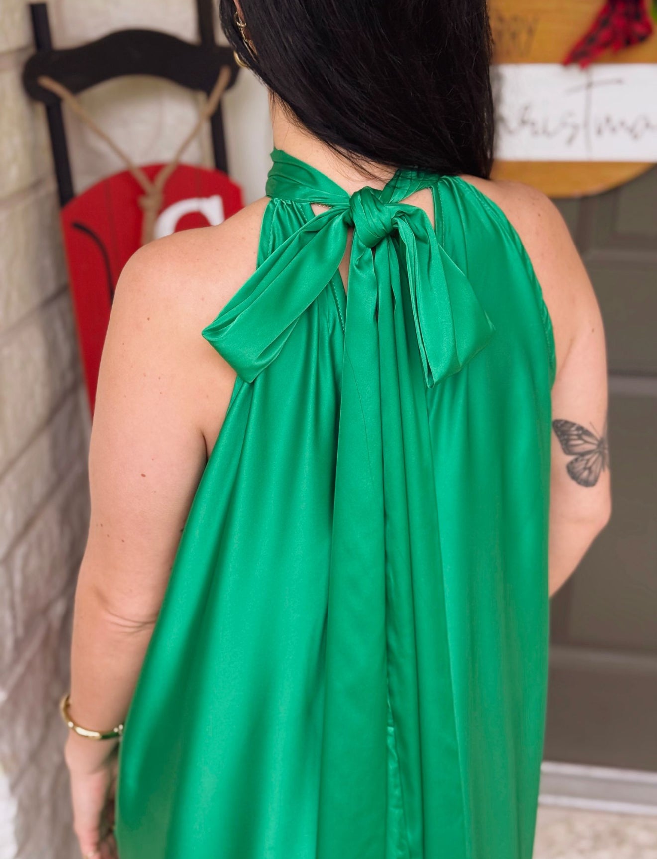 Enchanted Emerald Maxi Gown