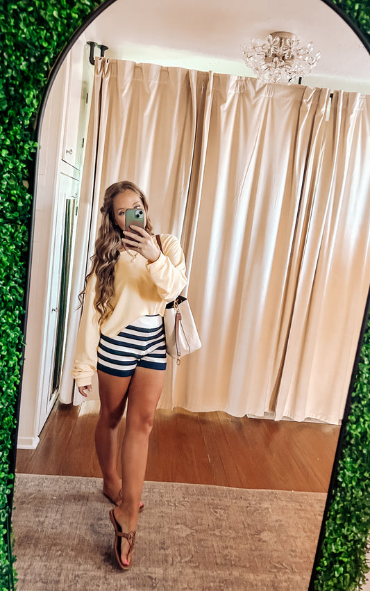 Coastal dream knit shorts