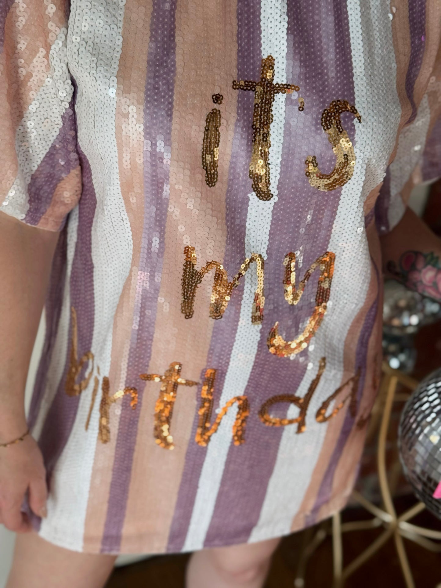 It’s My Bday Tee Dress