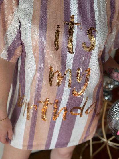 It’s My Bday Tee Dress