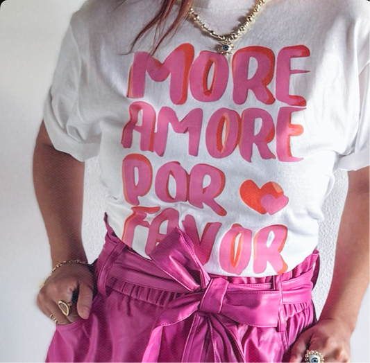 More Amore Graphic Tee