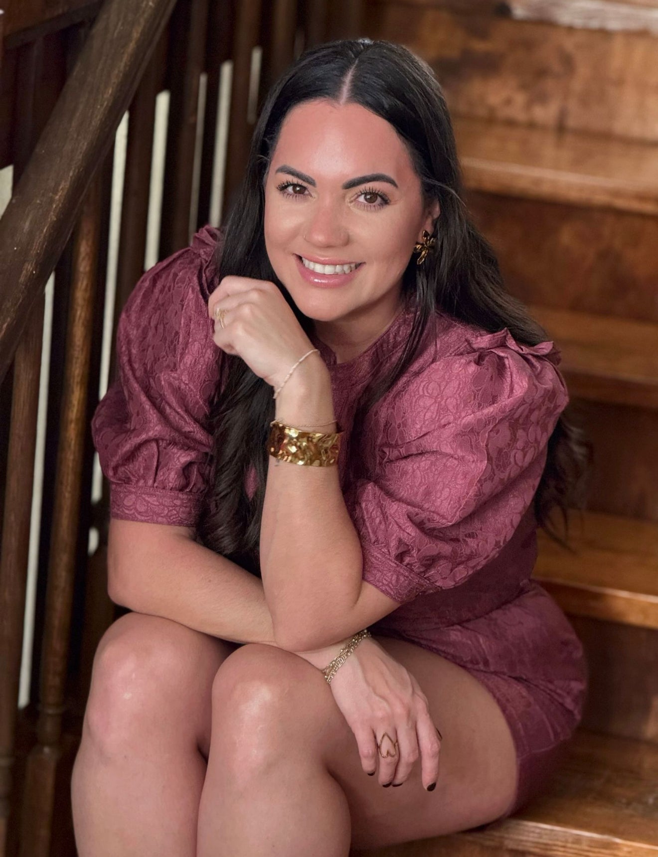 Bordeaux Belle Romper