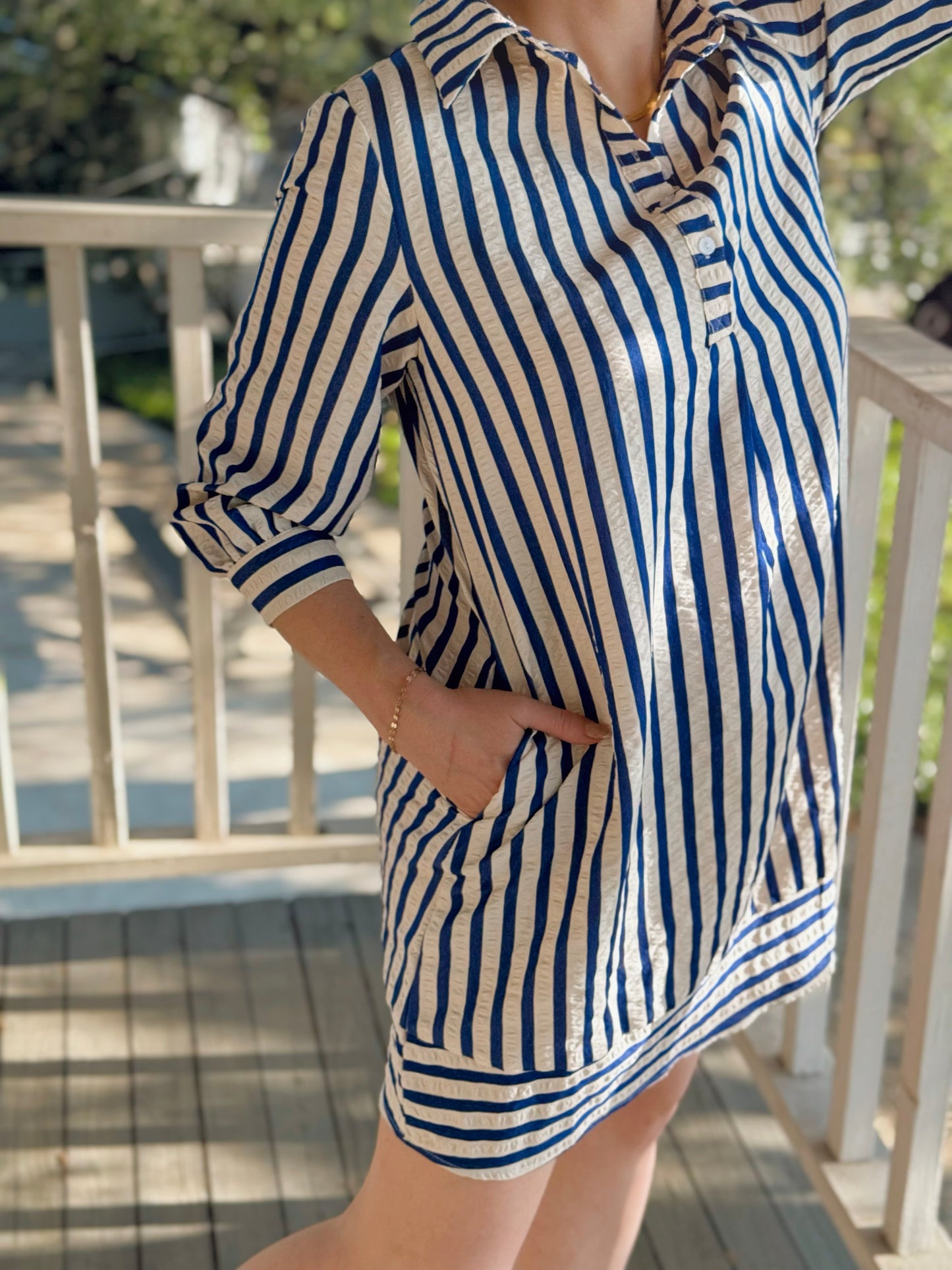 Hamptons Striped Mini