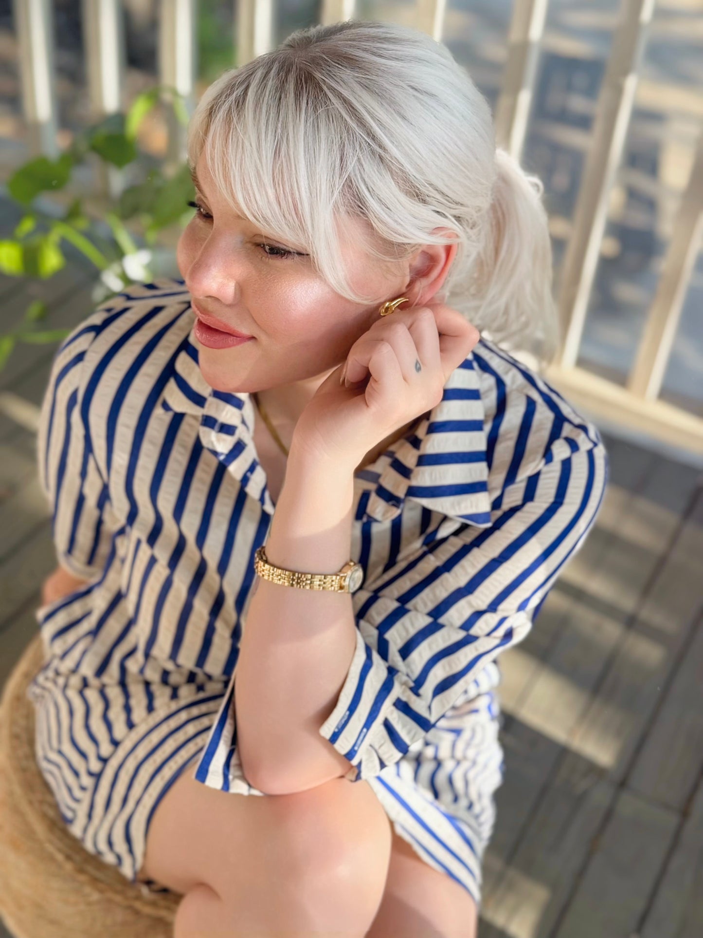 Hamptons Striped Mini