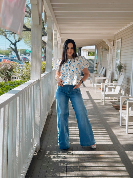 Main Character Wide-Leg Denim