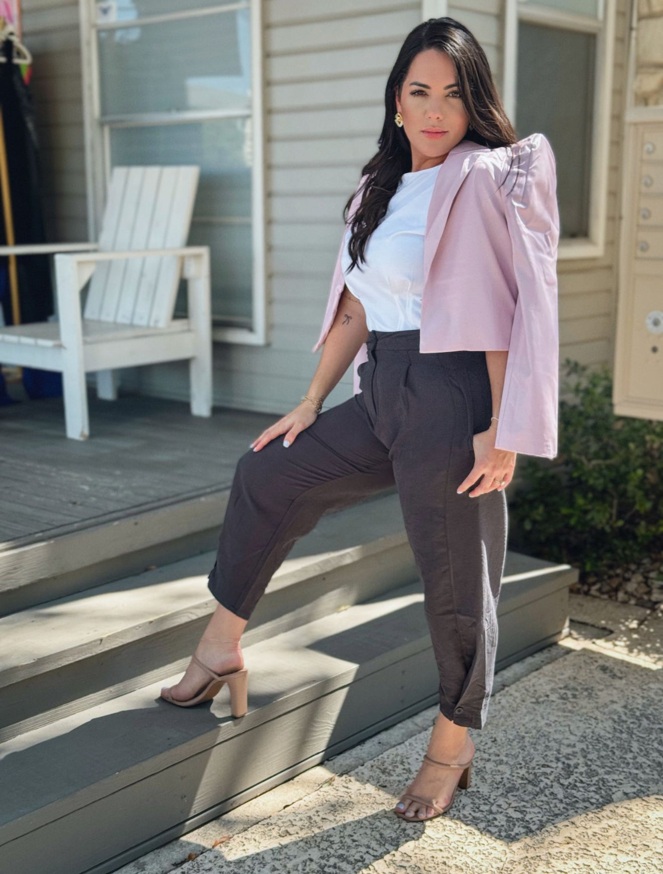 Lilac Power Play Blazer