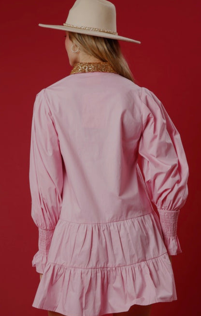 Pink Nutcracker Glam Dress