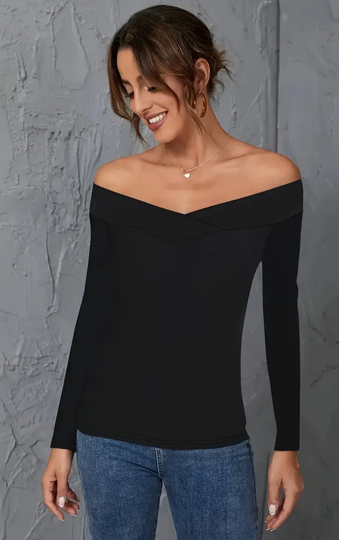 Chic-Off Duty Top