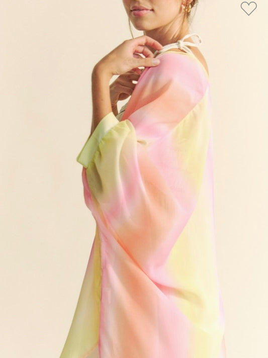 Cotton Candy Dreams Kimono