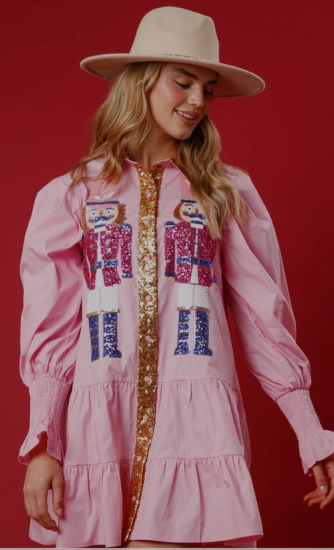 Pink Nutcracker Glam Dress