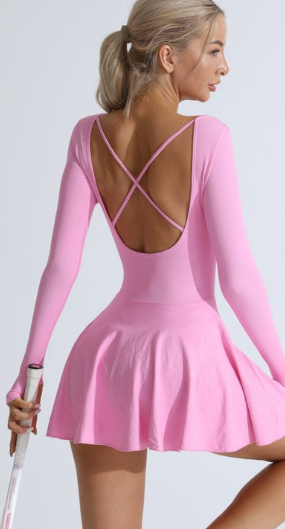 Pink Rally Skort Dress