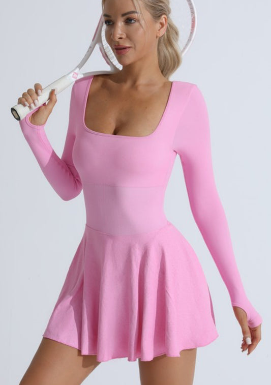 Pink Rally Skort Dress