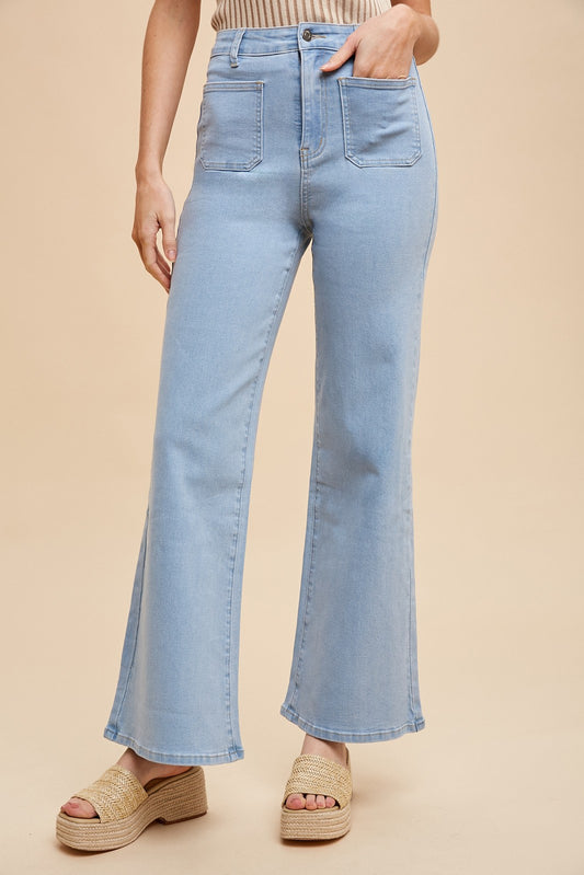 Polly’s Wide Legged Denim Jeans