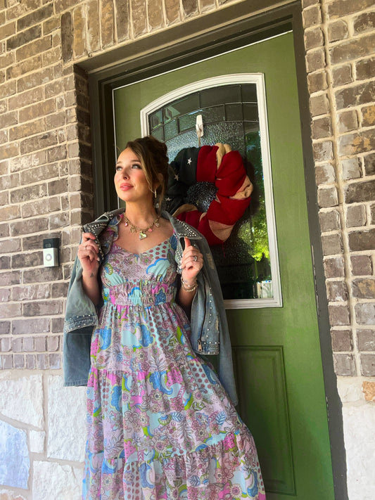 Sweet Summer Paisley Dress