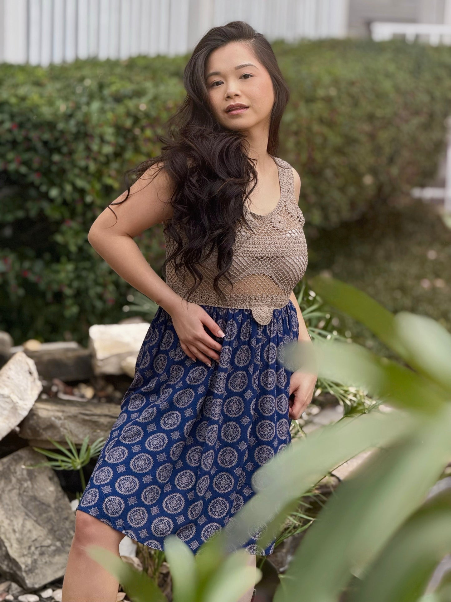 Sundown Crochet Midi
