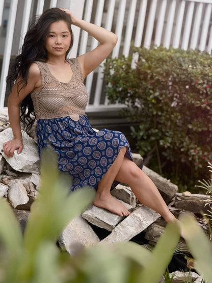 Sundown Crochet Midi