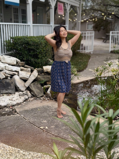 Sundown Crochet Midi