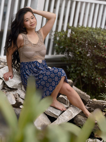Sundown Crochet Midi