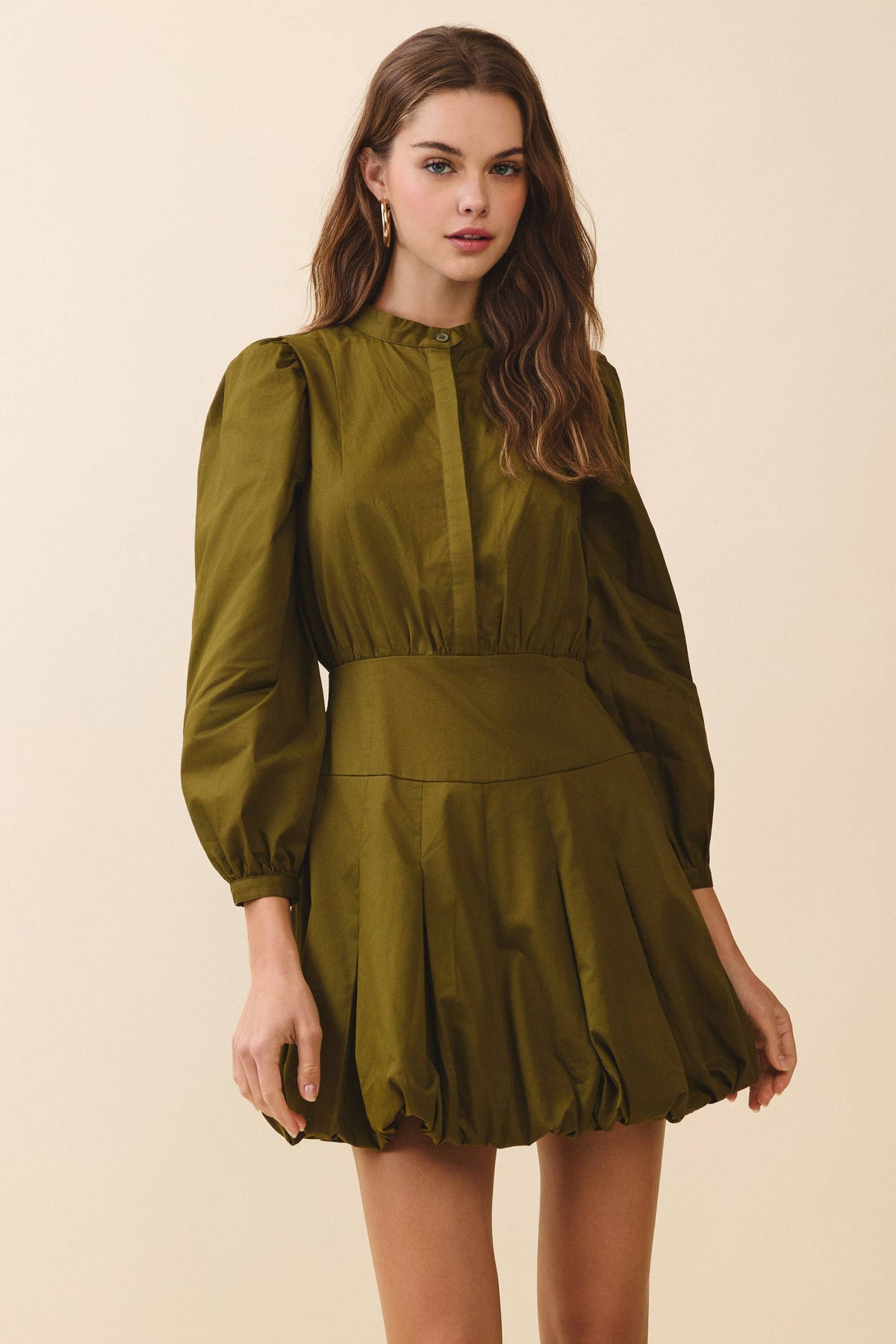 Olive After Hours Mini Dress
