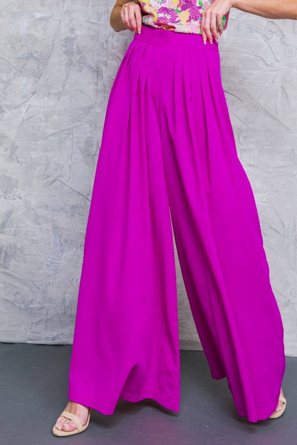 Magenta Martini Palazzos