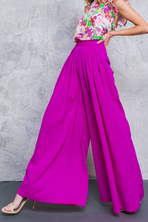 Magenta Martini Palazzos