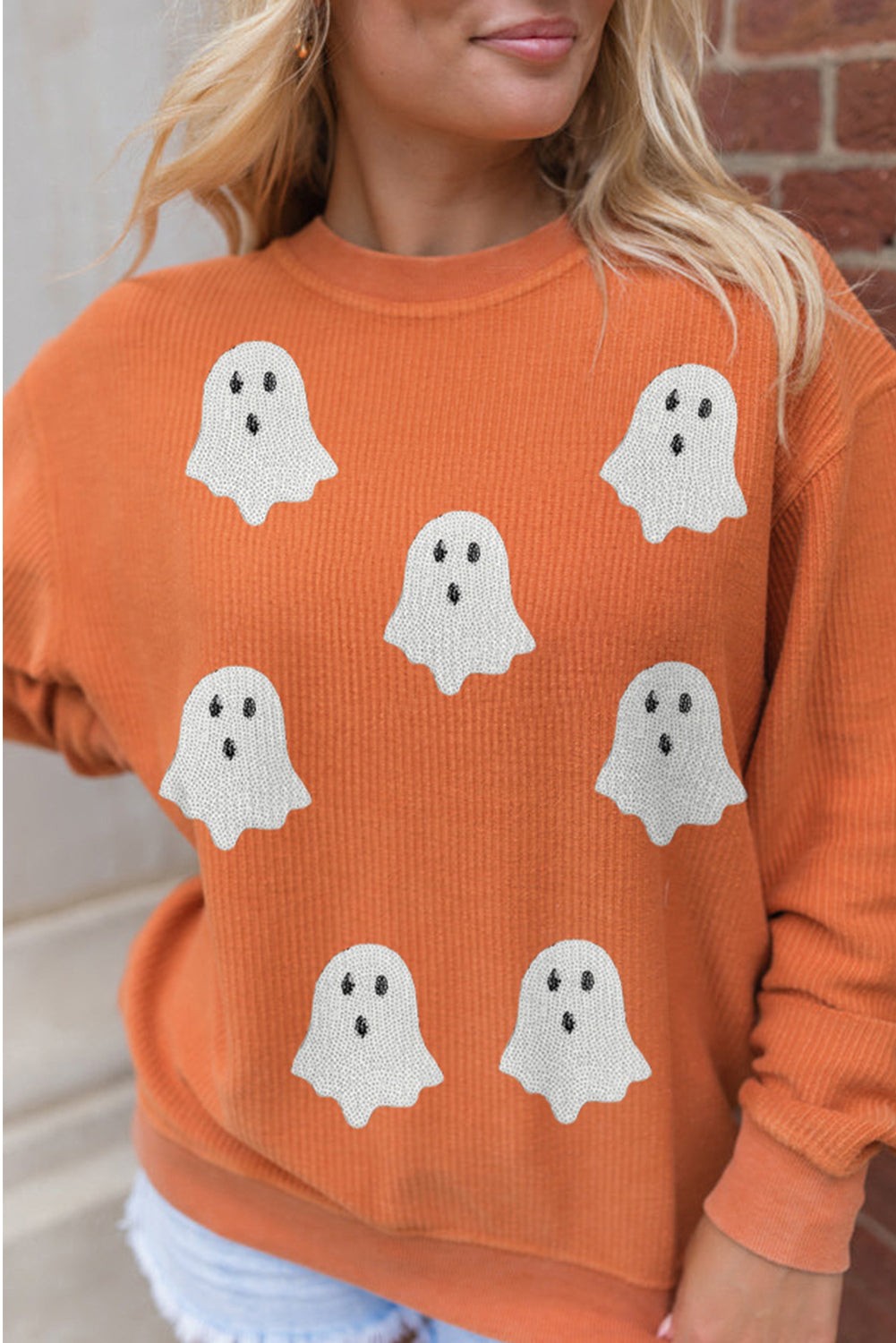 Boo Crew Pullover