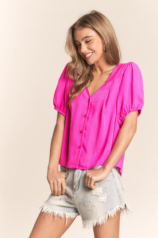 Abby's Puff Sleeve Top