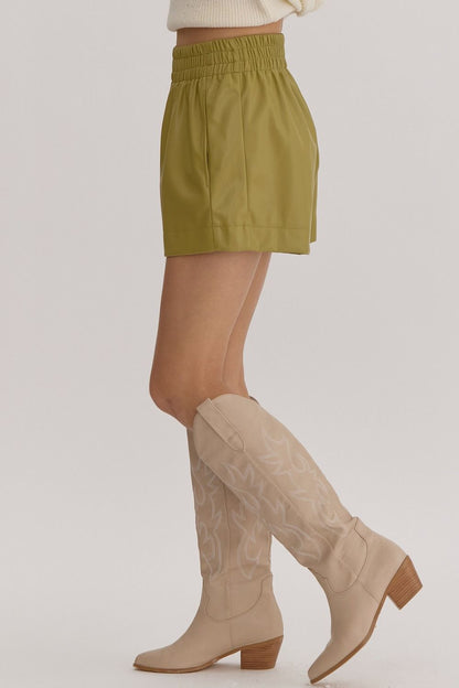 Olive Hour Shorts