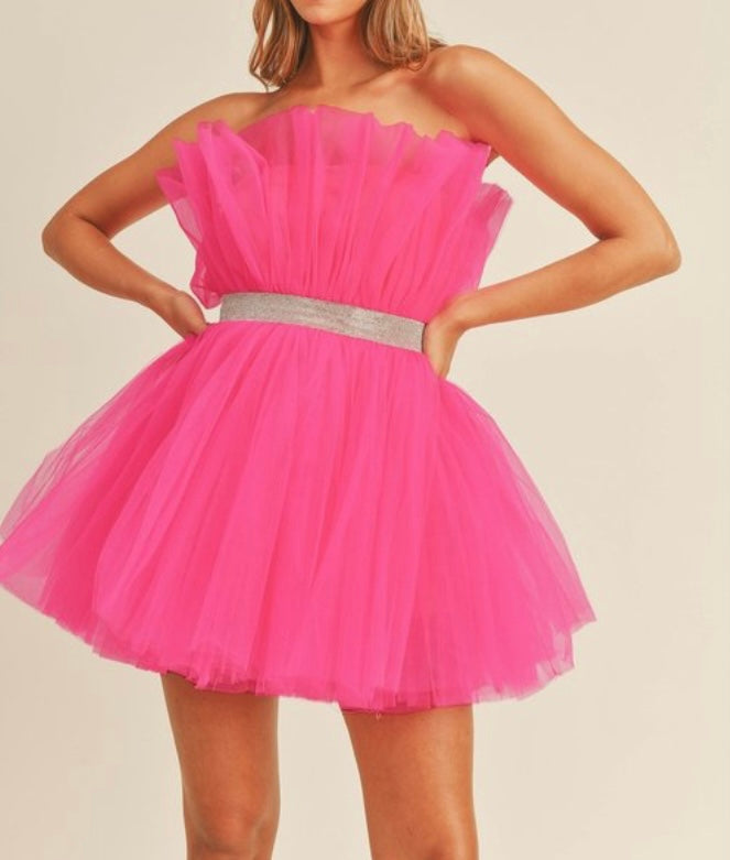 Tulle'd Ya So Babe Dress