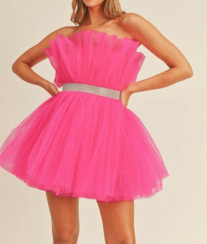 Tulle'd Ya So Babe Dress
